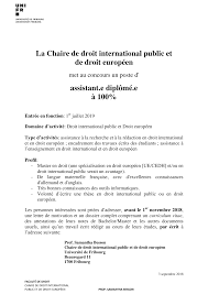 Une lettre de motivation pour master qui vous emmène droit à l'entretien individuel. Https Droit Cuso Ch Fileadmin Droit User Upload Mise Au Concours Ass Juillet 2019 Pdf
