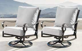 Your outdoor area should be fun, exciting and comfortable. Canora Grey Mccoin Swivel Patio Chair With Cushions Wayfair