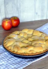 Apple Pie Baking With Granny