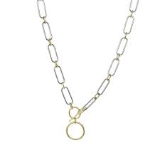 Aug 26, 2019 · the old rule about mixing metals is passé. 18 Sterling Silver And Yellow Gold Mix Lariat Chain Kemo Sabe