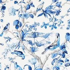 Coraille fabric, copenhagen blue, 50x36by scalamandré. Pin On Fabric