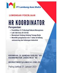 Parisindo pratama, gunung putri factory • bogor, indonesia. Loker In Lowongan Kerja Pt Lambnag Azas Mulia Facebook