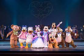 バレンタイン ナイト のスペシャルショーがフィナーレ 感動に包まれました ディズニー バレンタイン ディズニーキャラクター ディズニー