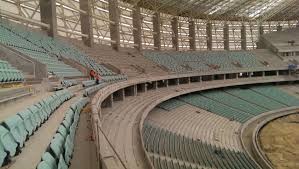 Completed in 2015, the stadium meets the standard of the union of european football associations (uefa), the international federation of association football (fifa) and the international association of athletics federations (iaaf). Baku Olympic Stadium Azerbaijan Bluecube