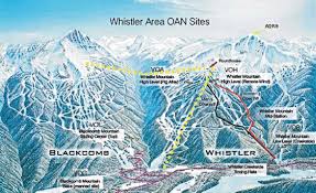 If necessary, scale the map, or. Bottom A Map Of The Whistler Blackcomb Area Showing Some Of The Download Scientific Diagram