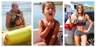 Apresentadora voltou a ser alvo de críticas nas redes sociais, após publicar fotografia da filha na praia. Carolina Patrocinio Mostra Habilidades Radicais Da Filha Movenoticias