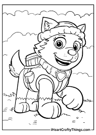 Download and print free paw patrol everest coloring pages. Paw Patrol Coloring Pages Updated 2021