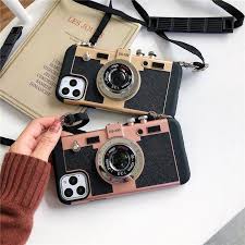 Vintage Camera With Lanyard Mobile Phone Shell For Iphone 6 High Grade 6s78plusxr Unbreak Xs Classi Diy Phone Cases Iphone Bff Phone Cases Stylish Iphone Cases