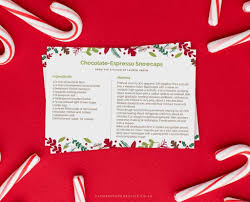 Printable Christmas Recipe Card Editable Pdf Template Clementine Creative In 2020 Christmas Recipe Cards Recipe Cards Template Recipe Cards Printable Free