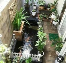 Terlalu banyaknya kotoran dan debu yang nantinya akan mudah mengotori kolamnya. 24 Inspirasi Kolam Ikan Minimalis Indoor Dan Outdoor Abufadli Com