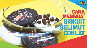 Cara melelehkan coklat compound atau coklat batang. Cara Membuat Biskuit Selimut Coklat How To Kreatif Cooking Youtube