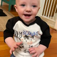 Dios mío, soy un niño! Camiseta de cumpleaños, adorable camiseta de vaca  para el primer cumpleaños de niños