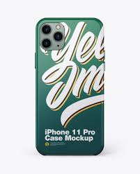 Be ready to view the greatest free products among iphone mockups. Iphone 11 Pro Glossy Case Mockup In Device Mockups On Yellow Images Object Mockups