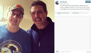 Meet daniil medvedev's wife daria medvedeva. Photo Dan Marino Visits Pal Jim Kelly In The Hospital Cbssports Com
