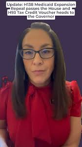 H138, the Medicaid Expansion Repeal bill, has passed the House and now  heads to the Senate. H93, the Tax Credit Voucher bill, passed the Senate  and is