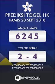 Prediksi Angka Keluar Togel Hongkong Hari Ini Kamis 20 September 2018 Prediksitogel Togelhk Togelhongkong Reviewtogel Games