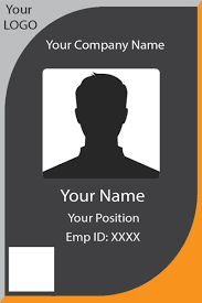 In this app, users can create their own id card template. Id Card Sixteen Front Id Card Template Identity Card Design Card Template