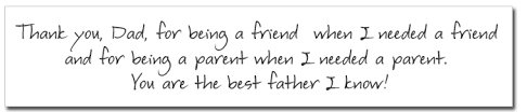 It measures 11″ by 5.5″. What To Write In A Father S Day Card