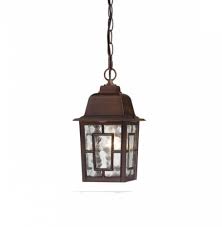 Nuvo 11 Banyon Outdoor Hanging Light Clear Water Glass Rustic Bronze Nuvo 60 4932 Homelectrical Com