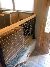 Our railings meet ada & international code requirements, we have over 25 years of business & fabricating experience, we always work closely with each customer on all size projects to achieve the desired finished project. Cedar Black Aluminum Cable Railing Pittsburgh Pa