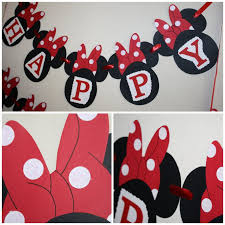 Minnie Mouse Classic Red And White Goodies Mickey Mouse Party Decorations Minnie Mouse Party Minnie Mouse Party Decorations