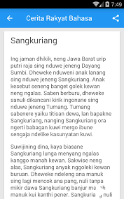 Maaf sekedar , akan lebih baik lagi bila penulisan tata bahasa jawa, dan kata serapan, juga mendapat perhatian. Cerita Rakyat Bahasa Jawa For Android Apk Download