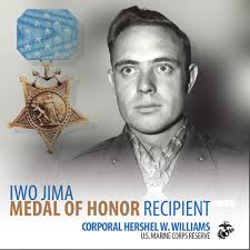 Before Cpl. Hershel “Woody” Williams shares his story here