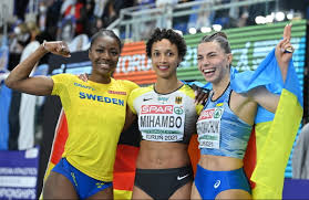 She won the silver medal at the 2019 world championships. Vpechatlyayushij Polet Ukrainskaya Legkoatletka Beh Romanchuk Vyigrala Zoloto Chempionata Evropy