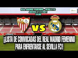 Real madrid femenino släpper in 1.1 mål i genomsnitt på 17 matcher under denna säsong. Lista De Convocadas Del Real Madrid Femenino Para Enfrentarse Al Sevilla Fc Novedades Youtube