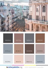 Neighbourhood City Urban Area Color Palette Colors Inspiration Graphics Design Inspi Urban Color Palette Brown Color Schemes Color Schemes Colour Palettes