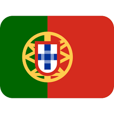 With the proportion of 2:3 this portugal ensign is comprised with two vertical bands of color tinged with green and red respectively. Flag Portugal Emoji