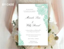 Printable Wedding Invitation Template Mint Green Vintage By Oxee Minted Wedding Invitations Printable Wedding Invitations Wedding Invitations