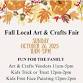 Fall Local Art & Crafts Fair event image