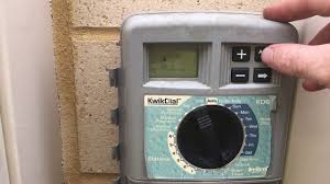 How To Program Your Irritrol Kwikdial Kd Retic Controller Youtube