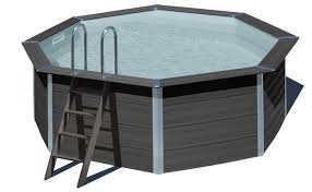 Gre Composite Pool O 410 X 124 Cm Rund Avantgarde Wpc Pool Poolhammer