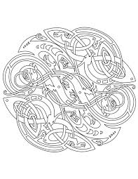 Customize the letters by coloring with markers or pencils. Free Printable Celtic Coloring Pages For Adults Coloring Home