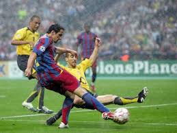 Saint Denis 2006 Champions League Final F C Barcelona Vs Arsenal Juliano Belletti Who Never S Barcelona Vs Arsenal Champions League Final Champions League