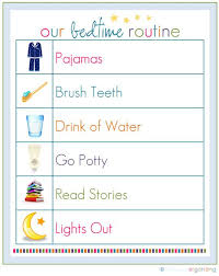 Dress Up Your Daily Routines Chore Chart Kids Bedtime