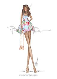 Brittany Fuson Fashion Sketches Fashion Illustration Fashion Art