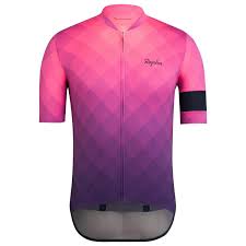 Classic Flyweight Jersey Block Fade Print Cycling Wear