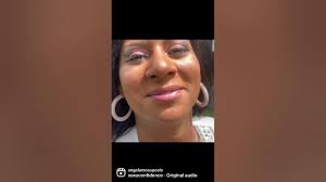 Angela Moss Poole preparing for photoshoot for upcoming new single “God  Alone”