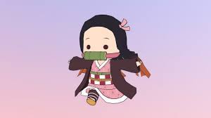 A chibi nezuko from the anime 'demon slayer: Chibi Nezuko Kimetsu No Yaiba Vrchat Avatar 3d Model By Jinsters Jinsters Ff95785