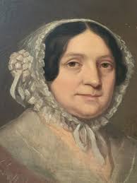 Sweet Girl, Dressed in Blue, Oil Painting