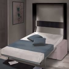 un exemple lit rabattable 2 places en version nuit produit fabrique par rangeocean a nantes escamotable lit rabattable lit escamotable canape lit escamotable