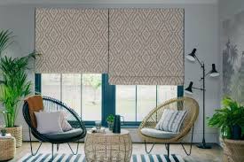 I plan to use full length draperies on the large window and roman shades on the smaller windows. Roman Blinds Made To Measure 50 Years Of Style Hillarys