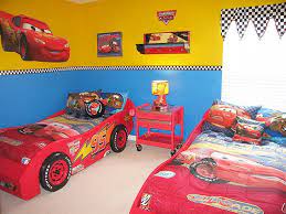 This roomy and plush seat exceeds american safety standards so your little one stays comfy and safe on car rides. Disney Cars Themed Bedroom Boys Room Design Cool Boys Room Disney Cars Bedroom Theme