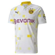 Bvb jersey 21/22 / puma bvb borussia dortmund trikot jersey 2020 2021 weiß. Borussia Dortmund Third Jersey 2020 21