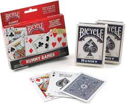 Bicycle canasta games playing cards. Amazon Com Bicycle Rummy Games Playing Cards Toys Games