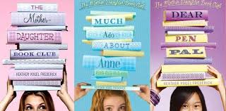 The books center around the lives of five different preteens, and eventually teenage girls who become best friends because of the book club that their mothers start. Kids Corner The Mother Daughter Book Club By Heather Vogel Frederick Readlove