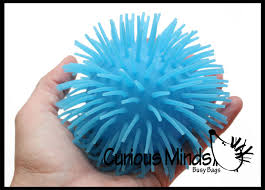Light Up 5 Puffer Ball Indoor Soft Hairy Air Filled Sensory Ball Curious Minds Busy Bags